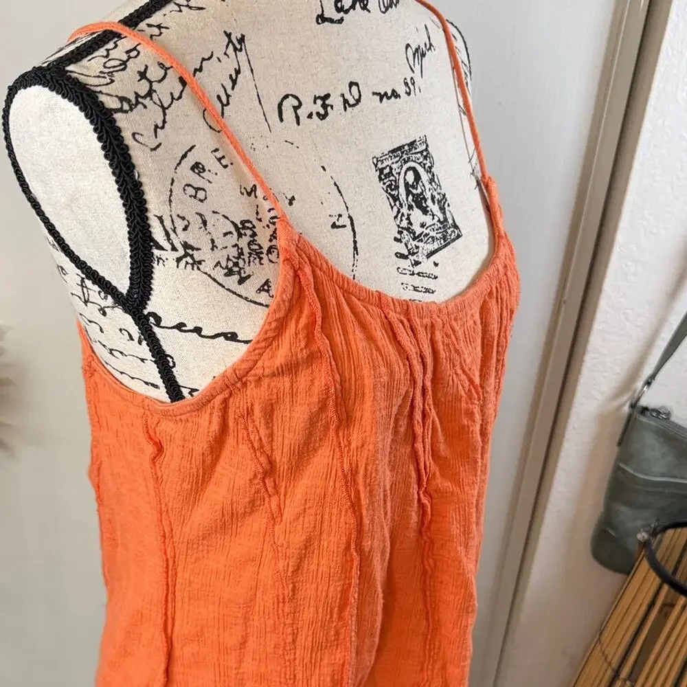 Free People Endless Summer Throwing Shade Mini Dress size Large